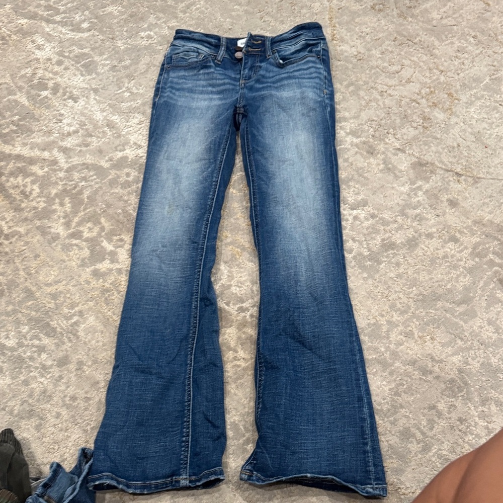 BKE Women's Boot Cut Jeans in Blue